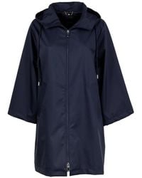 Seventy - Hooded Zip-Fastening Coat - Lyst