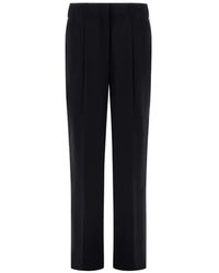 Herno - Pantalon À Plis Marqués - Lyst