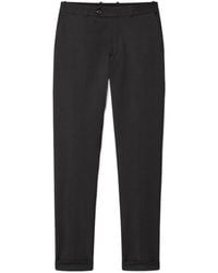 Rrd - Button-Fastening Turn-Up Tailored Trousers - Lyst