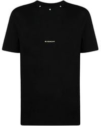 Givenchy - Cotton T-Shirt With Logo - Lyst