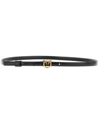Pinko - Ceinture Love-Birds En Cuir - Lyst