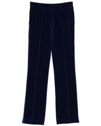 Tom Ford - Velour Tonal Tf Embroidered Joggers - Lyst