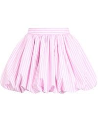 Patou - Gestreepte Mini-Plooirok - Lyst