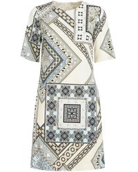 Etro - パッチワークプリント ドレス - Lyst