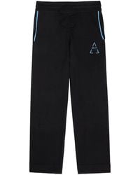 AN-Y1 - Vita Logo-Intarsia Cashmere Track Pants - Lyst