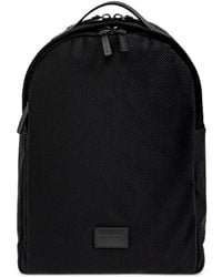 Giorgio Armani - Mochila Con Parche Del Logo - Lyst