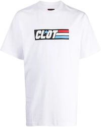 Clot - Logo-Print Cotton T-Shirt - Lyst