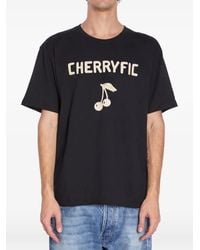 Valentino Garavani - Cotton T-Shirt With Cherryfic Print - Lyst