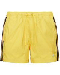 K-Way - Bañador Salt con detalle de rayas - Lyst