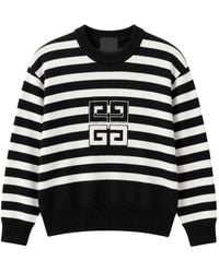 Givenchy - 4G Striped Sweater - Lyst