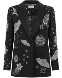 Philipp Plein - Crystal-Embellished Blazer - Lyst