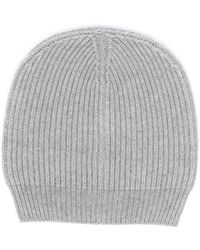 Peserico - Ribbed-knit Pull-on Beanie - Lyst