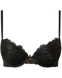 Twinset - Embroidered Tulle Push-Up Bra - Lyst
