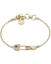 Philipp Plein - Safety Pin Bracelet - Lyst
