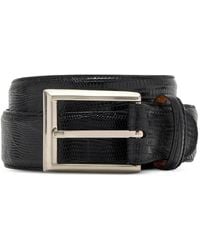 Magnanni - Cocoarcade Lizard-Effect Leather Belt - Lyst