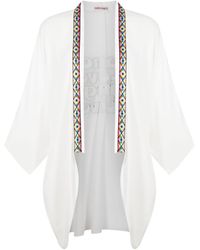Olympiah - Sequin-embellished Short Kimono - Lyst