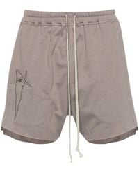 Rick Owens X Champion - Dolphin Boxers Cotton Shorts - Lyst
