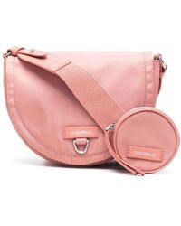 Coccinelle Tasche mit Logo-Patch in Pink Damen Taschen Umhängetaschen und Geldbörsen 