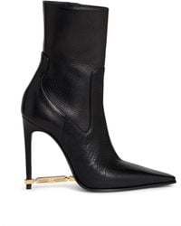 DSquared² - Metal Bar Heeled Ankle Boots - Lyst