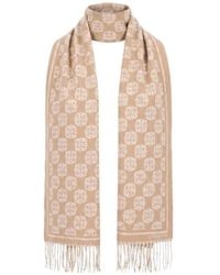 Givenchy - 4G Monogram Fringed Scarf - Lyst