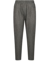 Antonelli - Hose mit Fischgrätenmuster - Lyst
