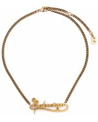 Balenciaga - Typo Valentine Necklace - Lyst
