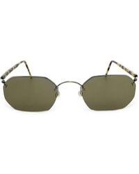 Lindberg - Geometric-Frame Sunglasses - Lyst