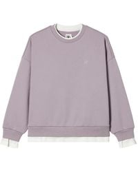 B+ AB - Logo-Embroidered Layered-Effect Sweater - Lyst