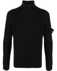 black turtleneck sweater mens