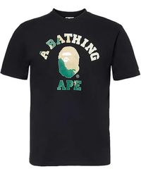 A Bathing Ape - Tie Dye College T-Shirt - Lyst