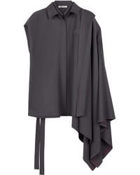 Ports 1961 - Hemd mit drapierten Schultern - Lyst