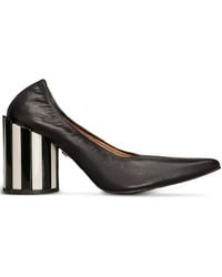 Ami Paris - Pointed-toe Pleated Pumps - Lyst