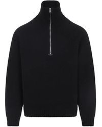 Tom Ford - Pull En Laine À Col Zippé - Lyst
