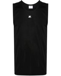 Courreges - Top Con Applicazione - Lyst