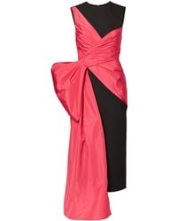Erdem - Midi-Jurk Met Gedrapeerd Detail - Lyst