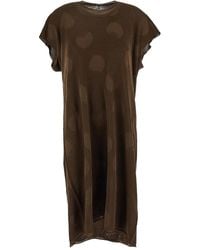 Uma Wang - Abito Midi A Pois - Lyst