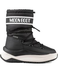 Moon Boot - Stiefel mit Logo-Print - Lyst