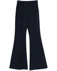 Alpha Tauri - Flared Trousers - Lyst