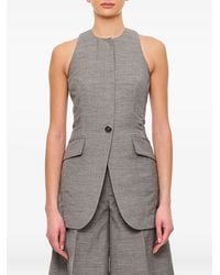 DURAZZI MILANO - Halter-Neck Waistcoat - Lyst