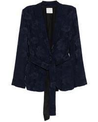 forte_forte - Belted Jacket - Lyst