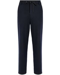 Moncler - Drawstring Tapered Trousers - Lyst