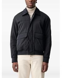 ARMANI EXCHANGE - Veste Ceinturée À Col En Velours Côtelé - Lyst