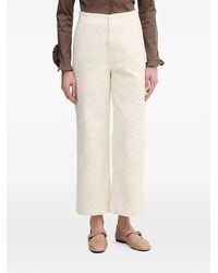 DKNY - High-Waisted Trousers - Lyst
