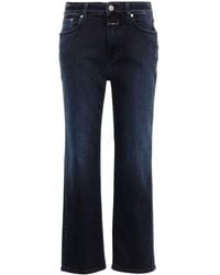 Closed - Halbhohe Milo Slim-Fit-Jeans - Lyst