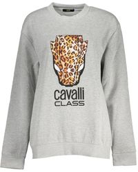 Roberto Cavalli - Sweat À Motif Léopard - Lyst