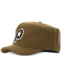 PDF - Logo-Patch Flat-Top Baseball Cap - Lyst