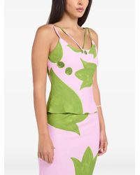 Themis Z - Eudora Floral-Print Blouse - Lyst