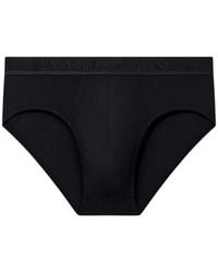 EA7 - Logo-Waistband Briefs - Lyst