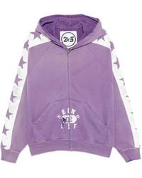 Secnd Slf - Star-Print Zip-Up Hoodie - Lyst