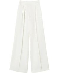 Twinset - Pleated Palazzo Trousers - Lyst
